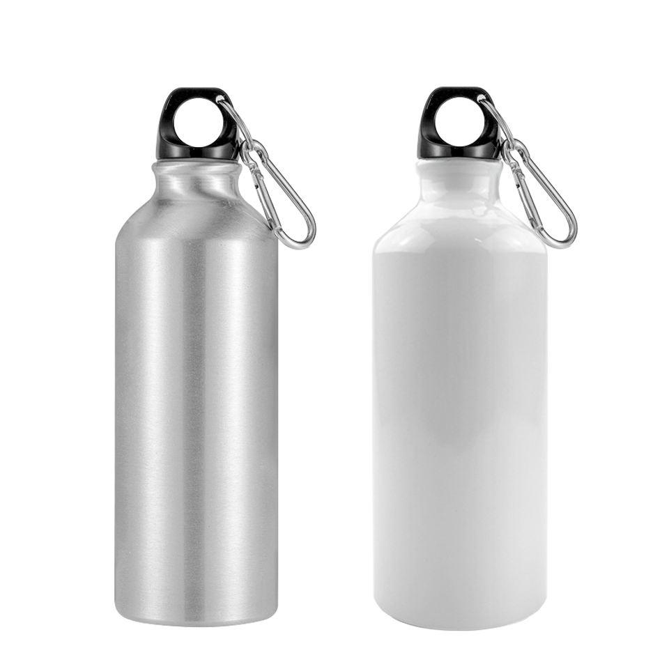 Sublimation 600ml  White Sport Bottle With Lid to Print